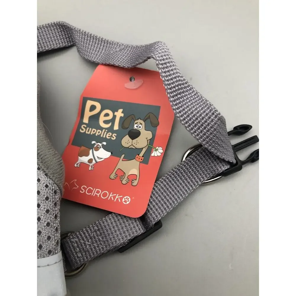 Dog Pet Harness Adjustable Control Vest Dog Reflective w/Leash Set for Small Dog
